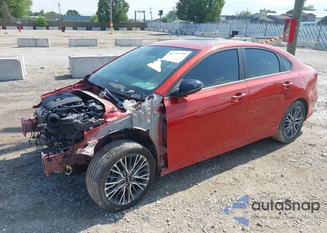 2022 Kia Forte Gt-Line from USA, damaged, VIN 3KPF54AD8NE452037